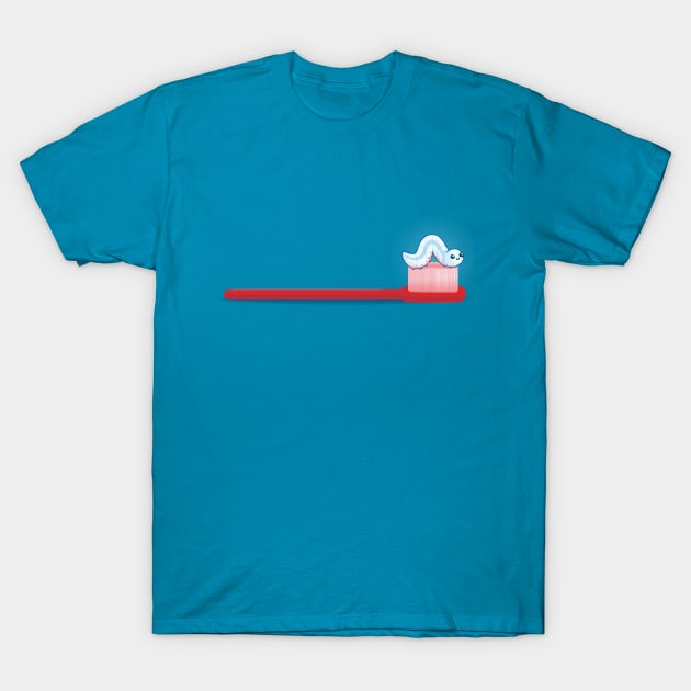 Slimy toothpaste T-Shirt by IdeasConPatatas